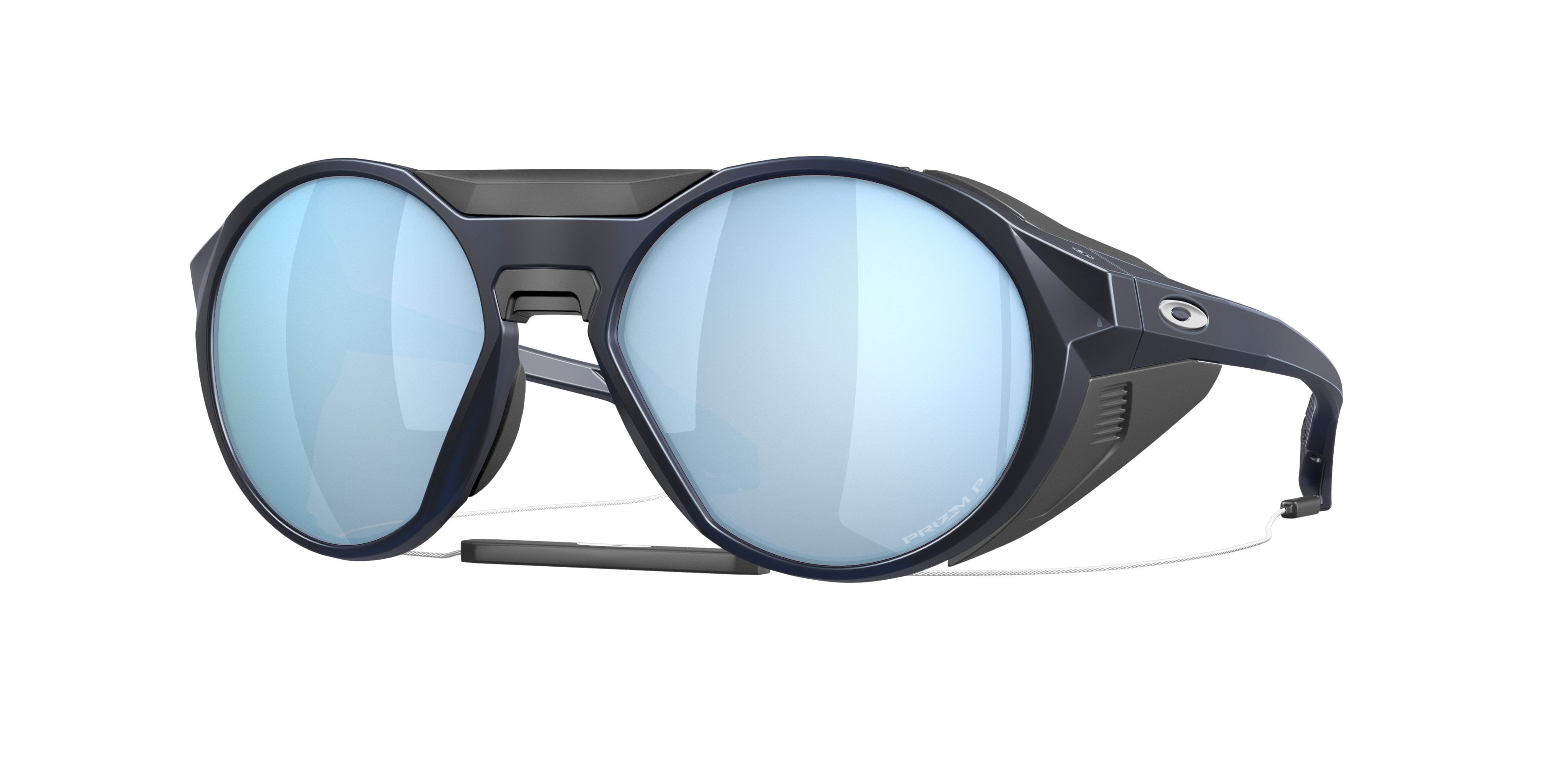 Oakley Herren OO9440 Clifden 944005 Sonnenbrillen O_Matter Blau Blau Rund Polarisiert Prizm-image